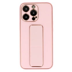 Samsung Galaxy S22 Plus 5G Θήκη Ροζ Tel Protect Leather Luxury Stand Case Pink