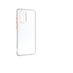 Samsung Galaxy A72 4G / A72 5G Θήκη Διάφανη PC+TPU Phone Case with Contrast Color Button Transparent
