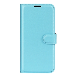 Xiaomi Poco M4 Pro 5G Θήκη Βιβλίο Μπλε Litchi Texture Horizontal Flip Protective Case Blue