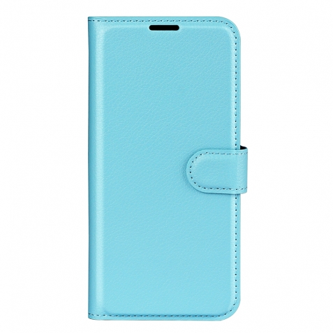 Xiaomi Poco M4 Pro 5G Θήκη Βιβλίο Μπλε Litchi Texture Horizontal Flip Protective Case Blue