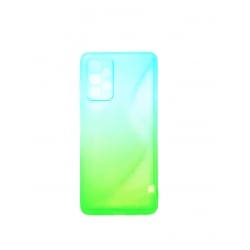 Samsung Galaxy A32 4G Θήκη Σιλικόνης Μπλε - Πράσινη Silicone S Case Blue - Green
