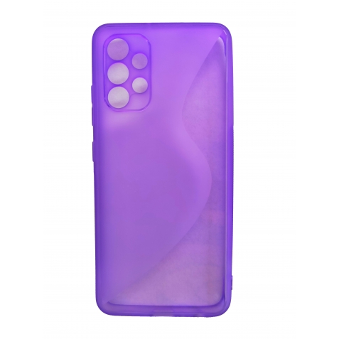 Samsung Galaxy A32 4G Θήκη Σιλικόνης Μωβ Silicone S Case Purple