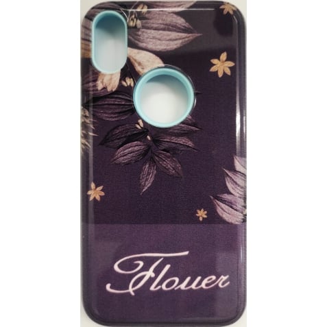 iPhone X / XS Σκληρή Θήκη Σιλικόνης Λουλούδια Silicone Case Design 8