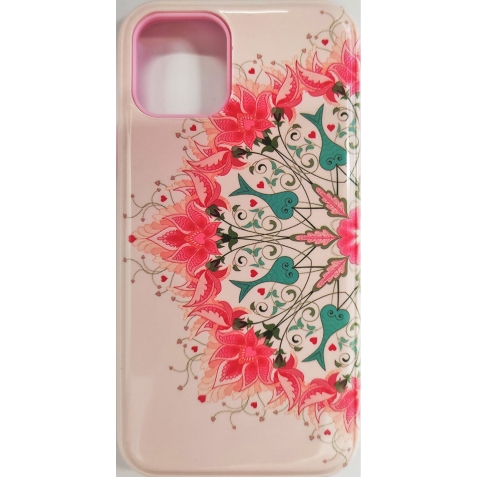iPhone 11 Pro Σκληρή Θήκη Σιλικόνης Λουλούδια Silicone Case Design 5