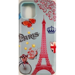 iPhone 11 Pro Σκληρή Θήκη Σιλικόνης Παρίσι Silicone Case