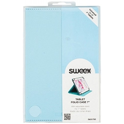 Universal Θήκη Tablet 7'' Sweex Tablet Folio Case Blue SA317V2