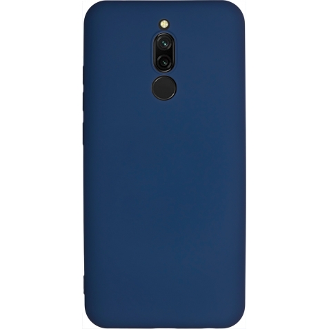 Xiaomi Redmi 8 Θήκη Σιλικόνης Μπλε Volte-Tel TPU Silicone Case Blue
