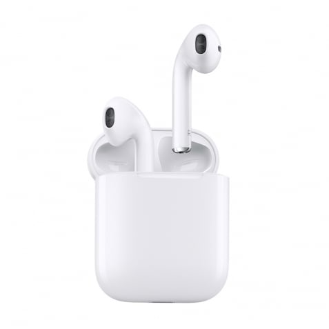 Dudao U10B Bluetooth Handsfree Ακουστικά με Θήκη Φόρτισης Λευκά