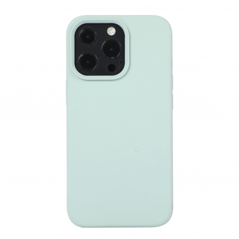 iPhone 14 Pro Max Θήκη Σιλικόνης Βεραμάν Liquid Silicone Phone Case Emerald Green