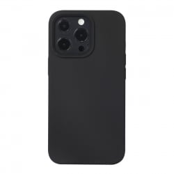 iPhone 14 Pro Max Θήκη Σιλικόνης Μαύρη Liquid Silicone Phone Case Black