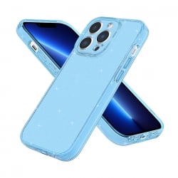 iPhone 13 Pro Θήκη Σιλικόνης Ανοιχτό Μπλε Silicone Camera Precision Hole Phone Protective Case Shining Sky Blue