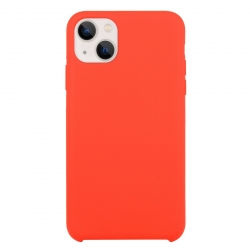 iPhone 13 Θήκη Σιλικόνης Κόκκινη Solid Silicone Phone Case Red