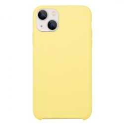 iPhone 13 Θήκη Σιλικόνης Κίτρινη Solid Silicone Phone Case Yellow