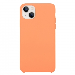 iPhone 13 Θήκη Σιλικόνης Πορτοκαλί Solid Silicone Phone Case Apricot Orange