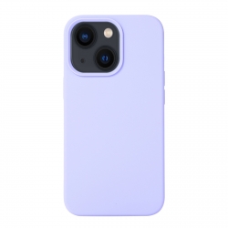 iPhone 14 Plus Θήκη Σιλικόνης Μωβ Liquid Silicone Phone Case Purple