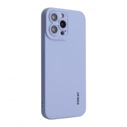 iPhone 14 Pro Max Θήκη Σιλικόνης Μωβ ENKAY Liquid Silicone Shockproof Case Purple