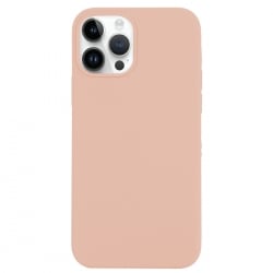 iPhone 14 Pro Max Θήκη Σιλικόνης Απαλό Ροζ Solid Silicone Phone Case Sand Pink