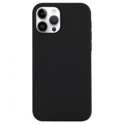 iPhone 14 Pro Max Θήκη Σιλικόνης Μαύρη Solid Silicone Phone Case Black