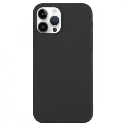 iPhone 14 Pro Max Θήκη Σιλικόνης Ανθρακί Solid Silicone Phone Case Ash