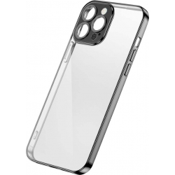 iPhone 13 Pro Max Joyroom Chery Mirror Electroplated Hard Back Cover Clear - Silver