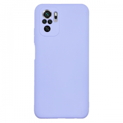 Xiaomi Redmi Note 10 4G / Note 10S / Poco M5s Θήκη Σιλικόνης Μωβ Soft Touch Silicone Rubber Soft Case Purple