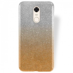 Samsung Galaxy A23 5G Θήκη Σιλικόνης Χρυσή Bling Silicone Case Gold