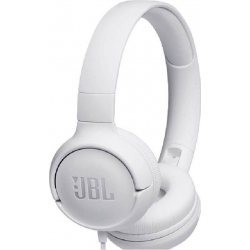 JBL Tune 500 Ενσύρματα On Ear Ακουστικά White