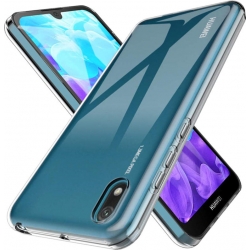 Huawei Y5 2019 Θήκη Σιλικόνης Διάφανη TPU Silicone Case 1mm Transparent
