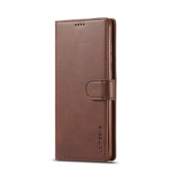 Samsung Galaxy A33 5G Θήκη Βιβλίο Καφέ LC.IMEEKE Calf Texture Phone Case Brown