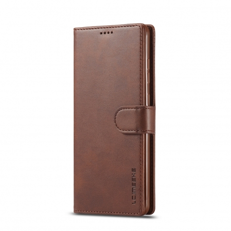 Samsung Galaxy A33 5G Θήκη Βιβλίο Καφέ LC.IMEEKE Calf Texture Phone Case Brown