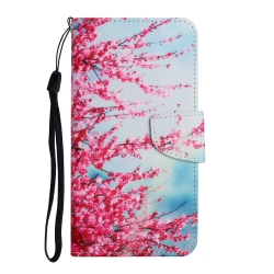 Samsung Galaxy A33 5G Θήκη Βιβλίο Painted Pattern Horizontal Flip Phone Case Cherry Blossoms