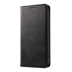 Samsung Galaxy A33 5G Θήκη Βιβλίο Μαύρο Calf Texture Magnetic Flip Phone Case Black