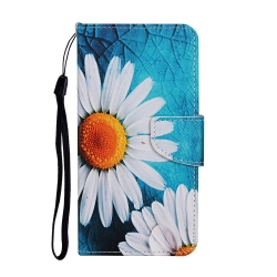 Samsung Galaxy A34 5G Θήκη Βιβλίο Colored Drawing Pattern Phone Case Chrysanthemum