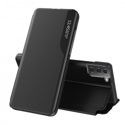 Samsung Galaxy S23 5G Θήκη Βιβλίο Μαύρο Side Display Adsorption Phone Case Black