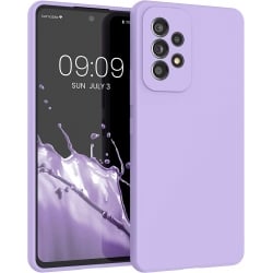 Samsung Galaxy A53 5G Θήκη Σιλικόνης Μωβ Soft Touch Silicone Rubber Soft Case Purple