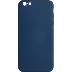 iPhone 6 Plus / 6s Plus Θήκη Σιλικόνης Μπλε Soft Touch Silicone Rubber Soft Case Navy