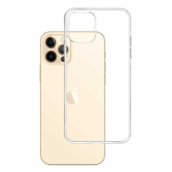 iPhone 13 Pro Θήκη Σιλικόνης Διάφανη TPU Silicone Case 1mm Transparent