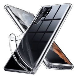 Samsung Galaxy S22 Ultra 5G Θήκη Σιλικόνης Διάφανη TPU Silicone Case 1mm Transparent