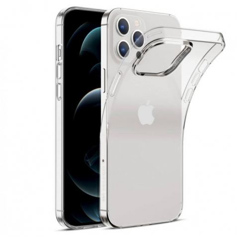 iPhone 14 Pro Max Θήκη Σιλικόνης Διάφανη TPU Silicone Case 1mm Transparent